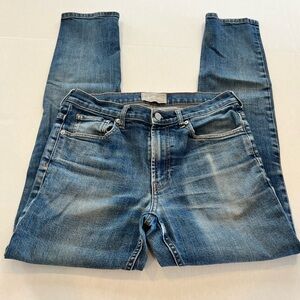 Everlane Men’s Jeans Size 32 x 32 The Slim Jean Medium Wash Intentional Fading